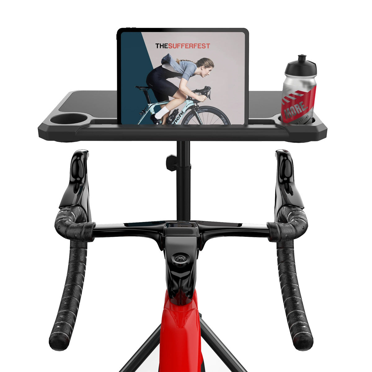 KOM Indoor Cycling Media Display Desk Adjustable Tripod Workstation