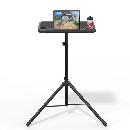 KOM Indoor Cycling Media Display Desk Adjustable Tripod Workstation