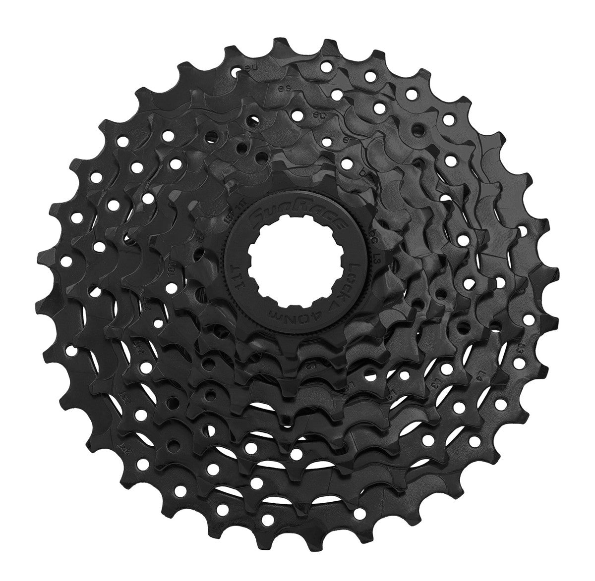 SunRace CSM55 8 Speed MTB Bicycle Cassette 11-34T in Black