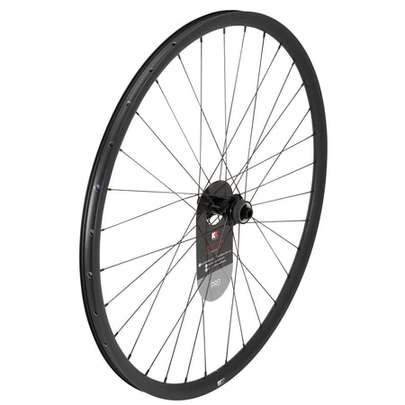 KX Pro 700c gravel disc brake wheels showing black rim and hub design for gravel biking.