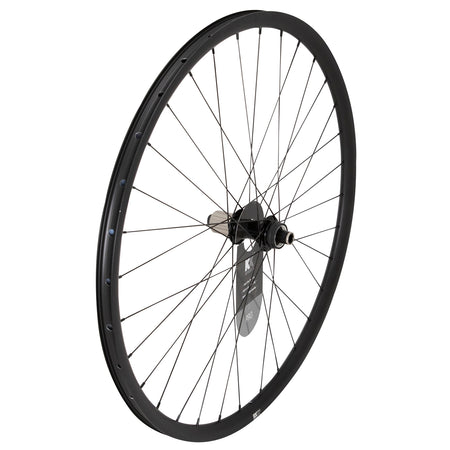 KX Pro 700c gravel disc brake wheels featuring tubeless thru axle design in black color.