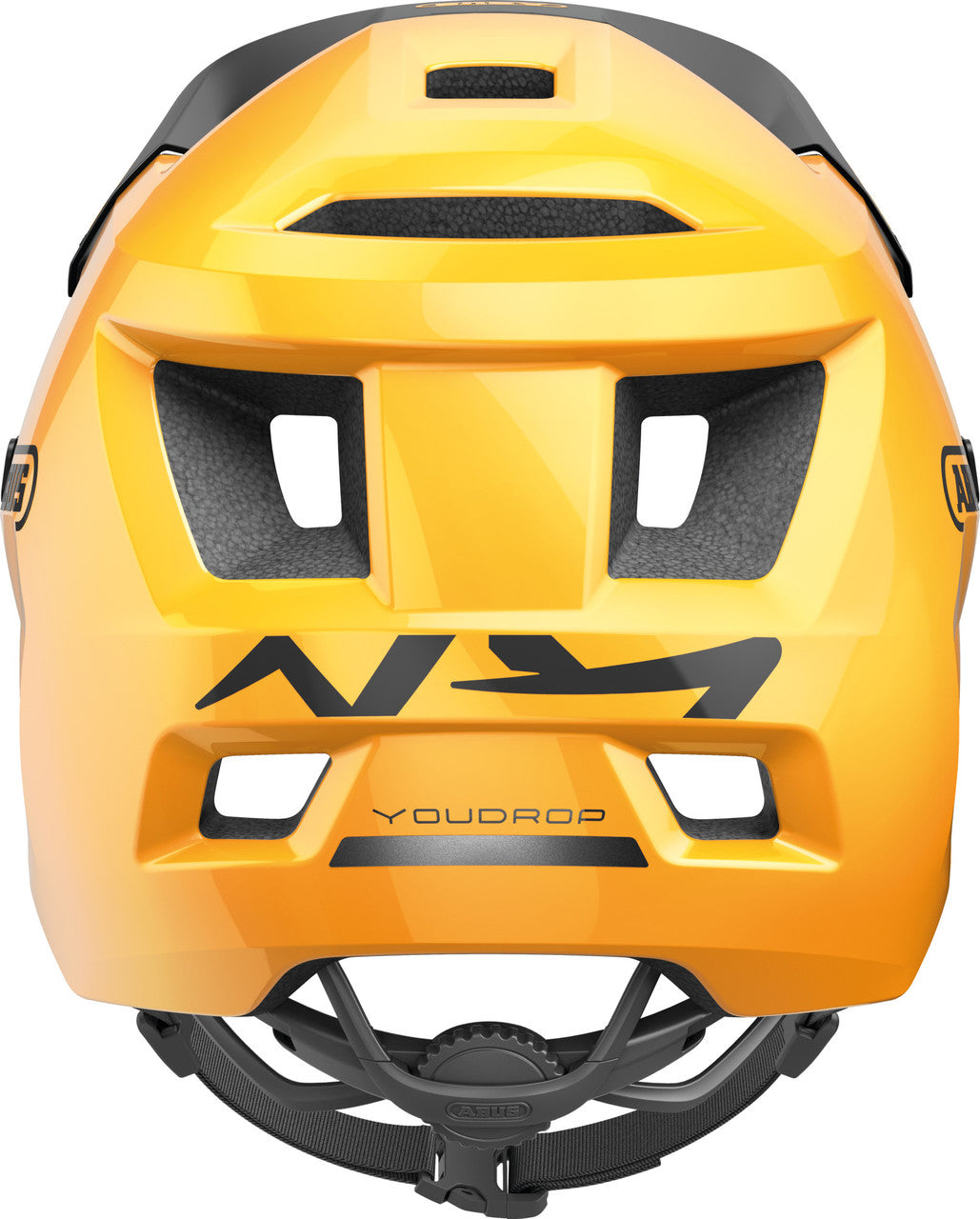 ABUS YouDrop Kids MTB Helmet in Icon Yellow (48-55cm)