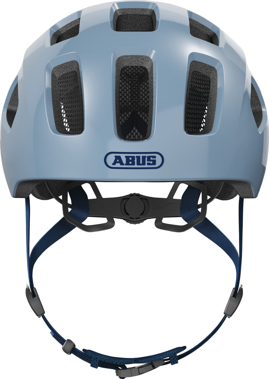 ABUS Youn-I 2.0 Kids Leisure Helmet With Integrated Rear LED Light In Glacier Blue
