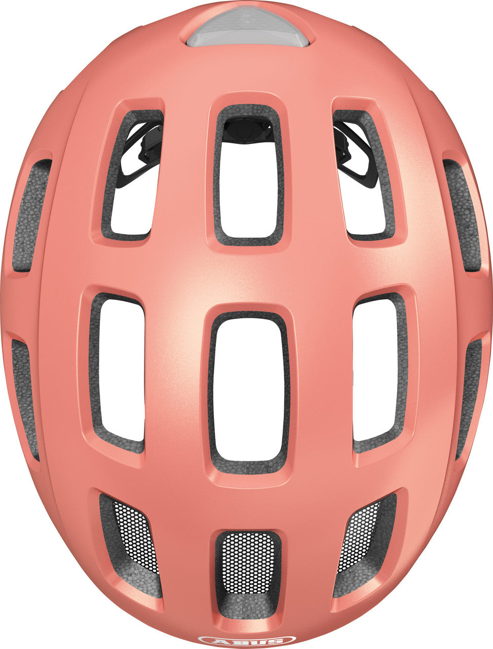 ABUS Youn-I 2.0 Kids Leisure Helmet With Integrated Rear LED Light In Rose Gold