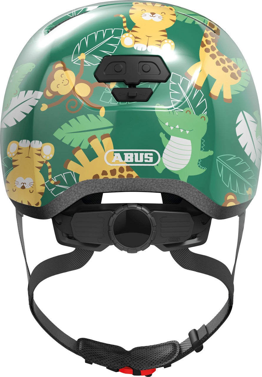 ABUS Skurb Kids Skate Helmet in Green Jungle