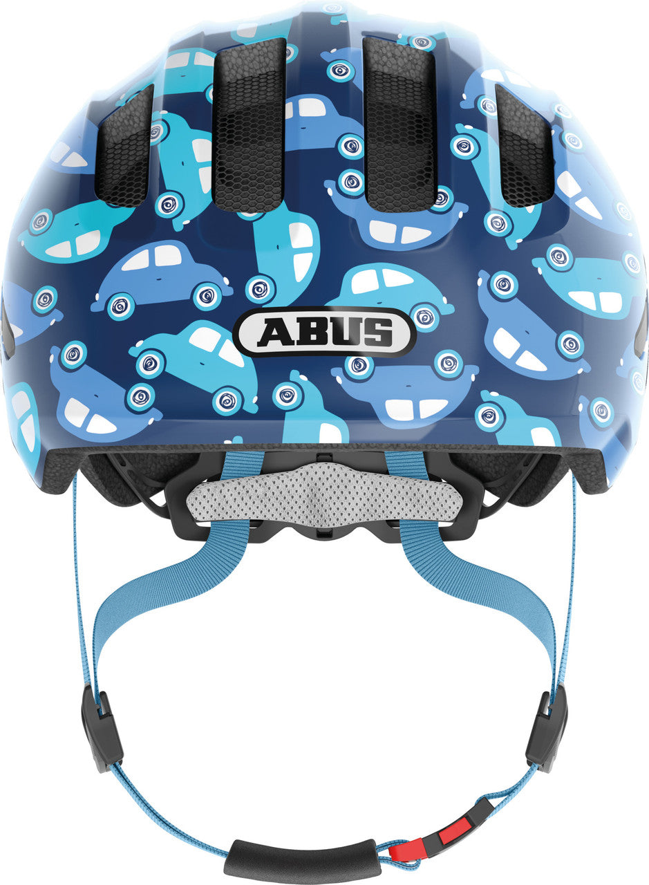 ABUS Smiley 3.0 Kids Leisure Helmet With LED Light In Blue Car