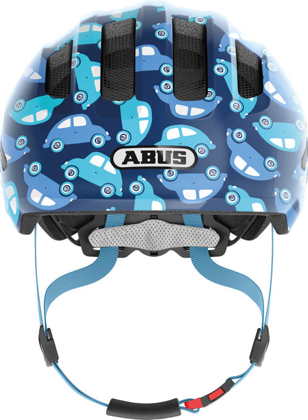 ABUS Smiley 3.0 Kids Leisure Helmet With LED Light In Blue Car