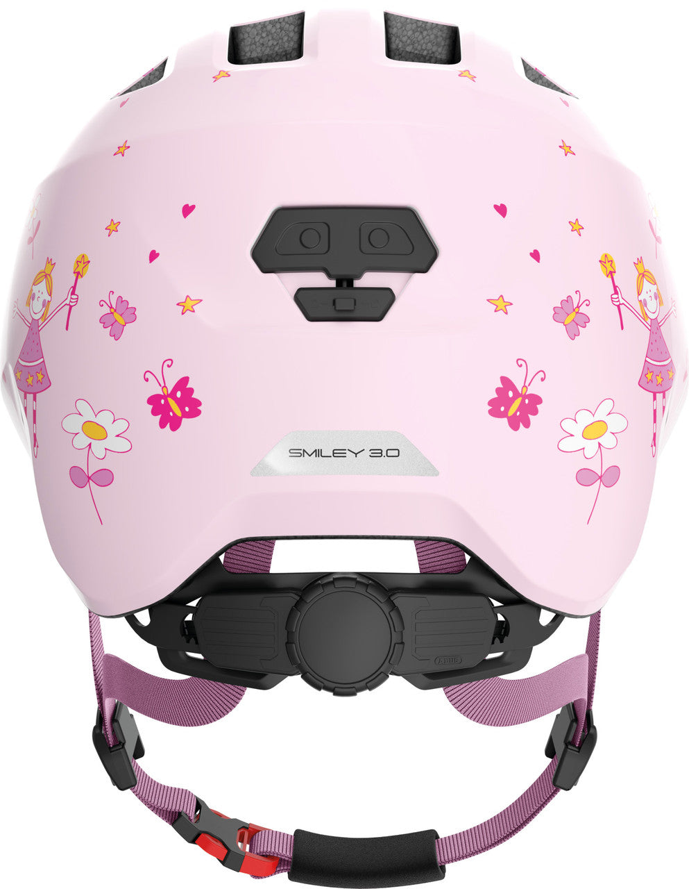ABUS Smiley 3.0 Kids Leisure Bicycle Helmet In Rose Princess