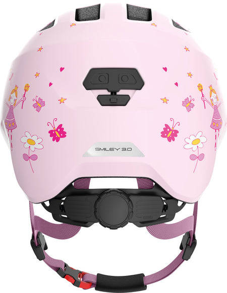 ABUS Smiley 3.0 Kids Leisure Bicycle Helmet In Rose Princess