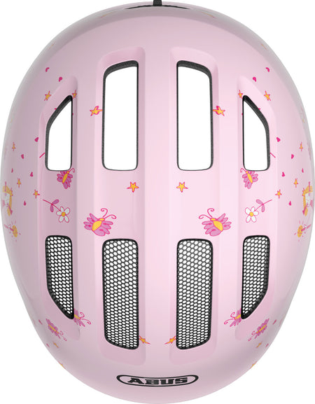 ABUS Smiley 3.0 Kids Leisure Bicycle Helmet In Rose Princess