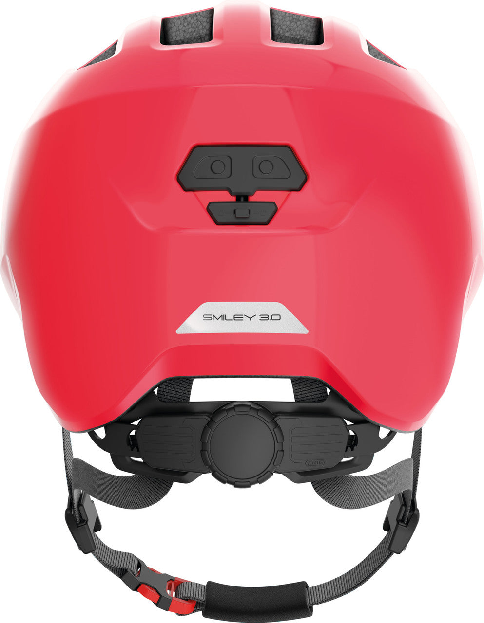 ABUS Smiley 3.0 Kids Leisure Helmet in Shiny Red