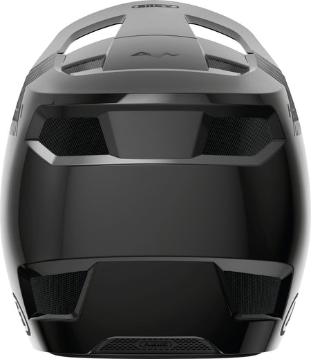 ABUS HiDrop MTB Full Face Helmet in Shiny Black