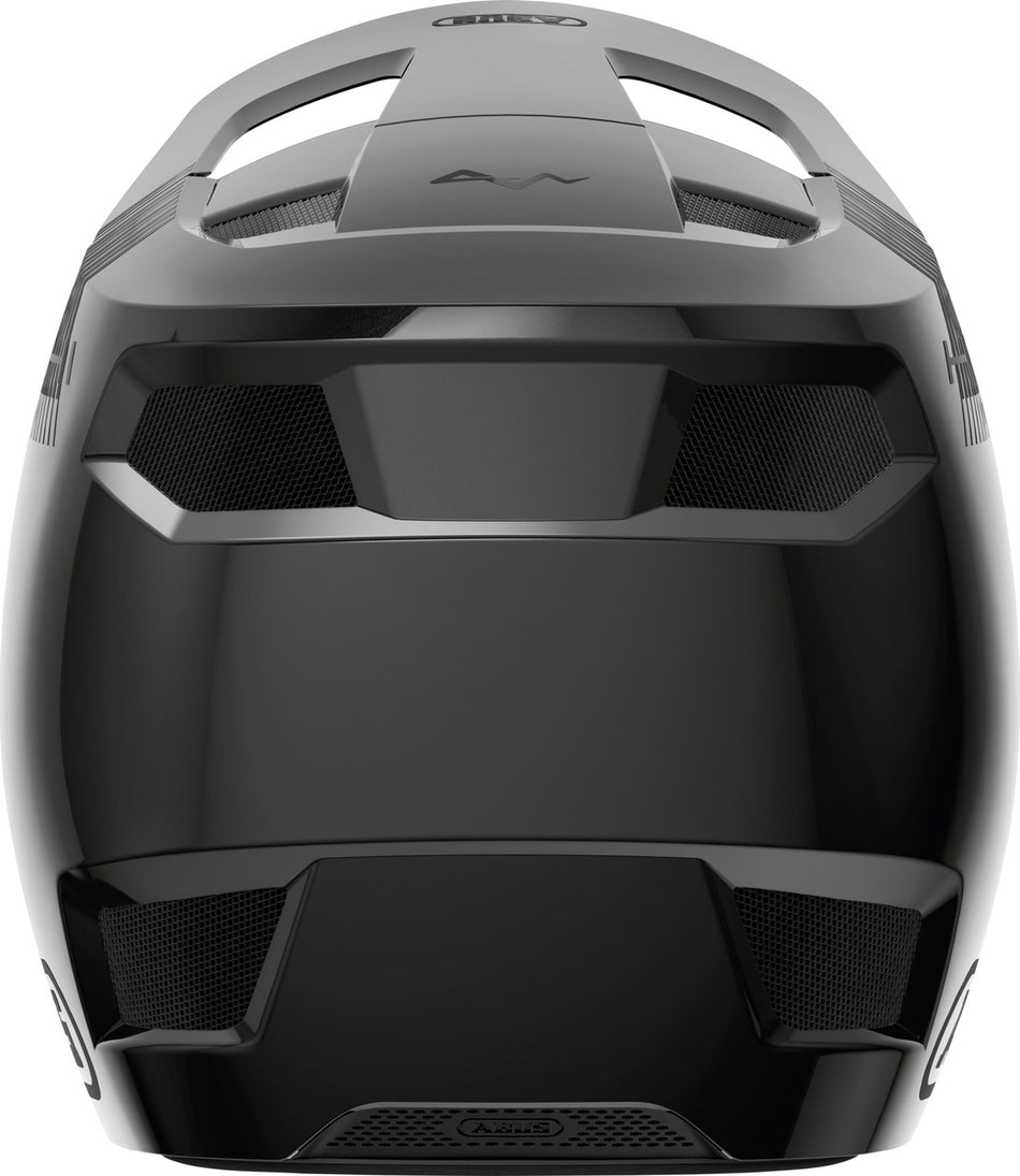 ABUS HiDrop MTB Full Face Helmet in Shiny Black