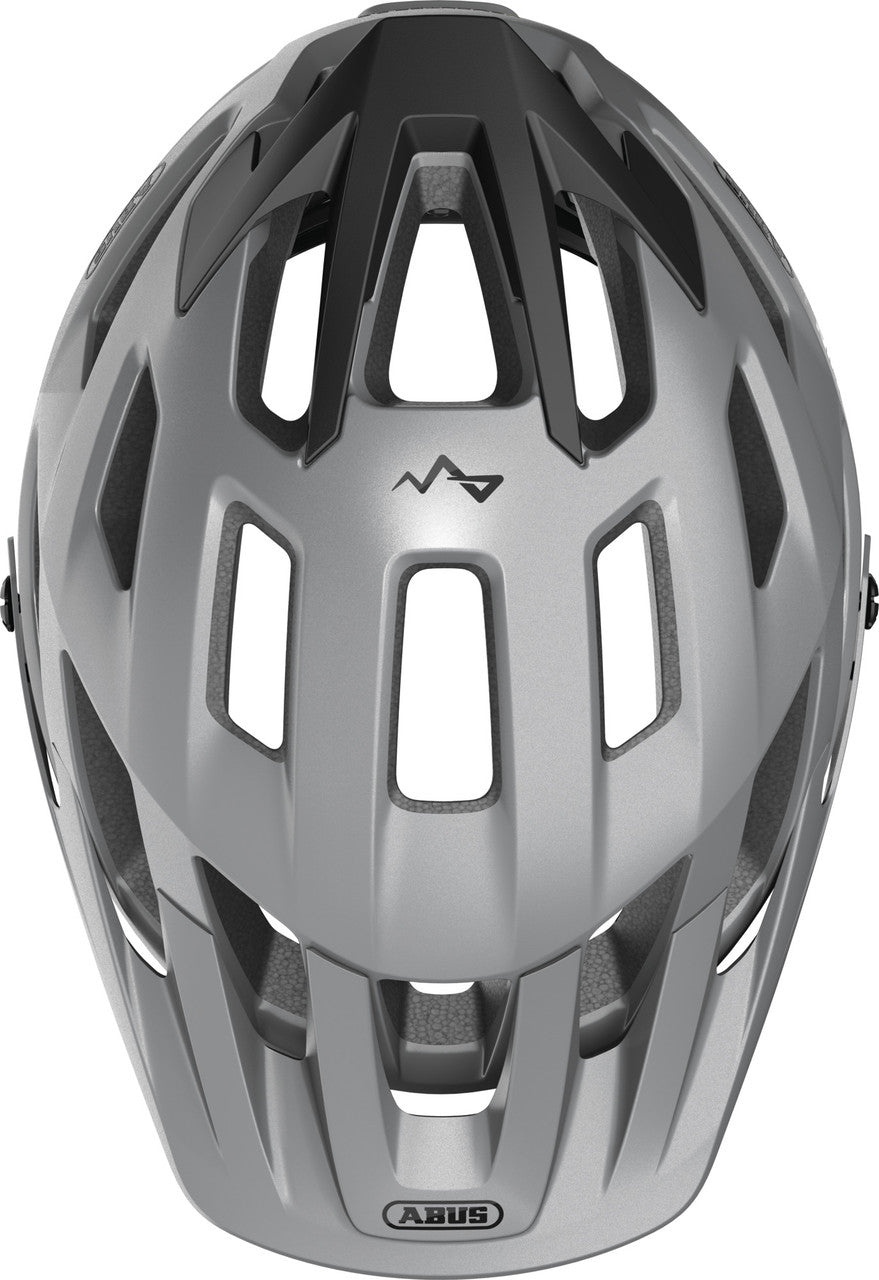 ABUS Moventor 2.0 MTB Helmet in Ti Silver
