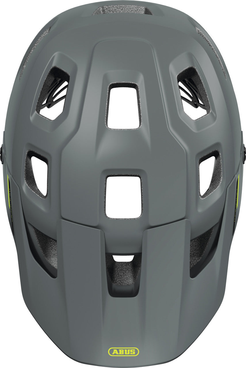 ABUS MoDrop MTB MIPS Helmet in Concrete Grey