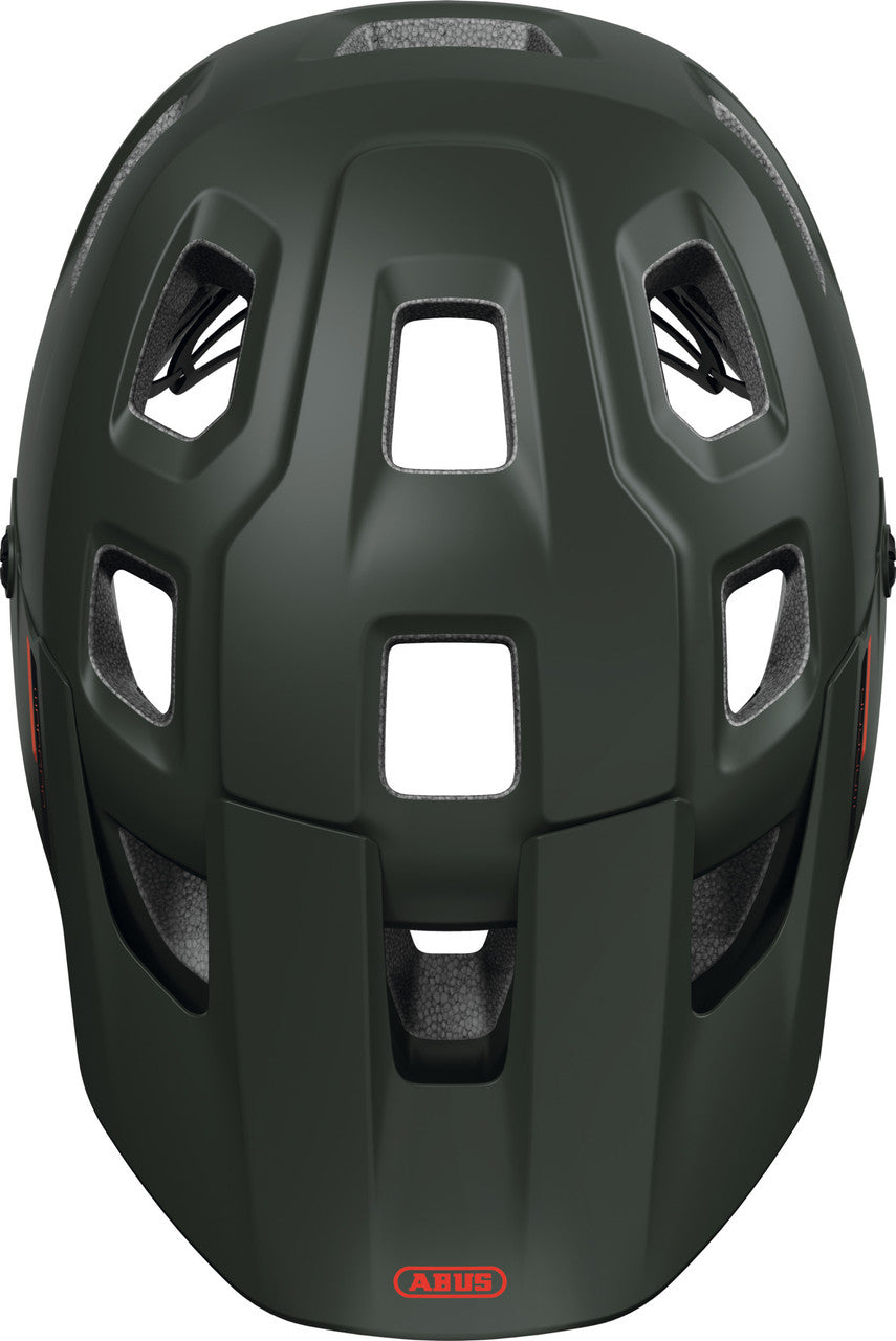 ABUS MoDrop MTB Helmet in Pine Green