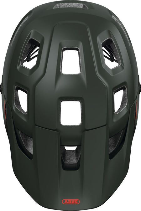 ABUS MoDrop MTB Helmet in Pine Green