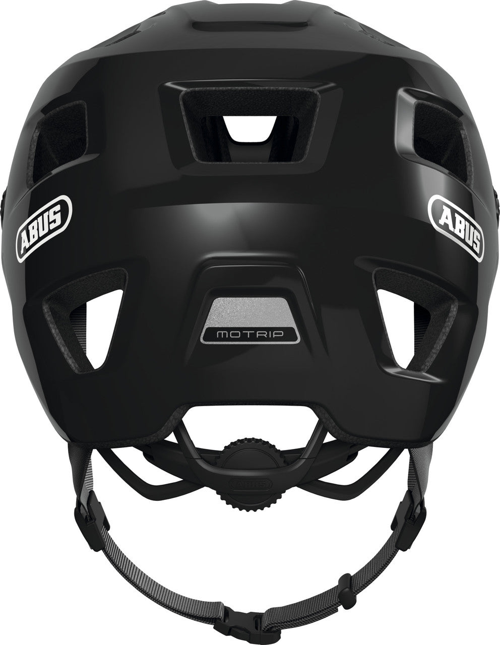 ABUS MoTrip MTB Bicycle Helmet In Shiny Black