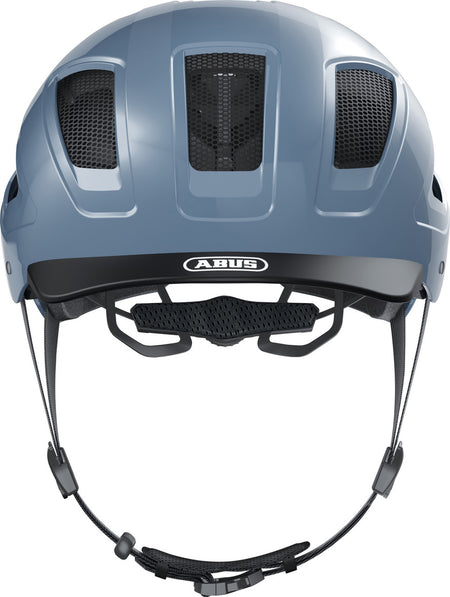 ABUS Hyban 2.0 Urban Helmet With Rear LED Light in Glacier Blue