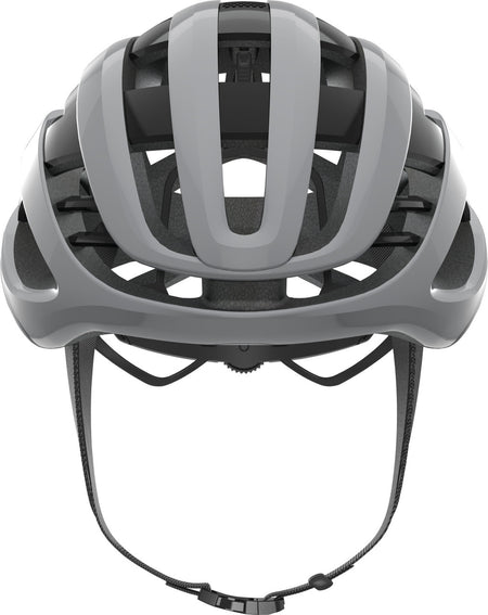ABUS AirBreaker Elite Road Bicycle Helmet | Race Grey
