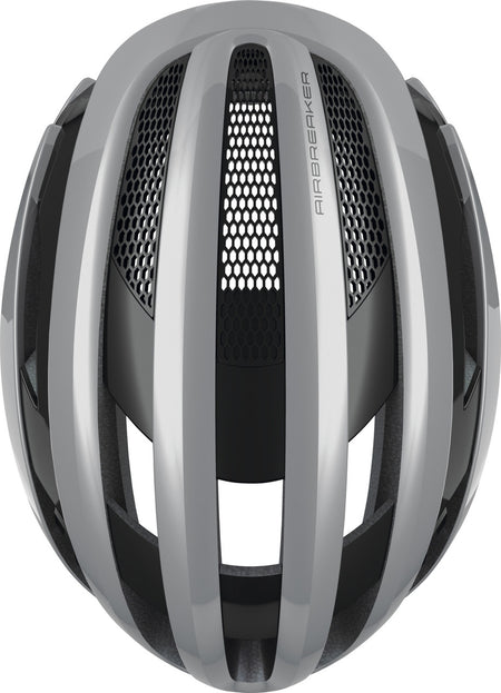 ABUS AirBreaker Elite Road Bicycle Helmet | Race Grey