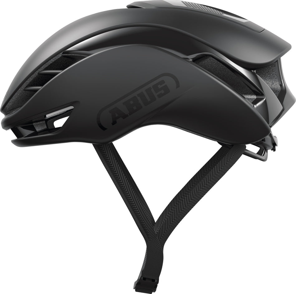 ABUS GameChanger 2.0 Road Aero Elite Bicycle Helmet in Velvet Black