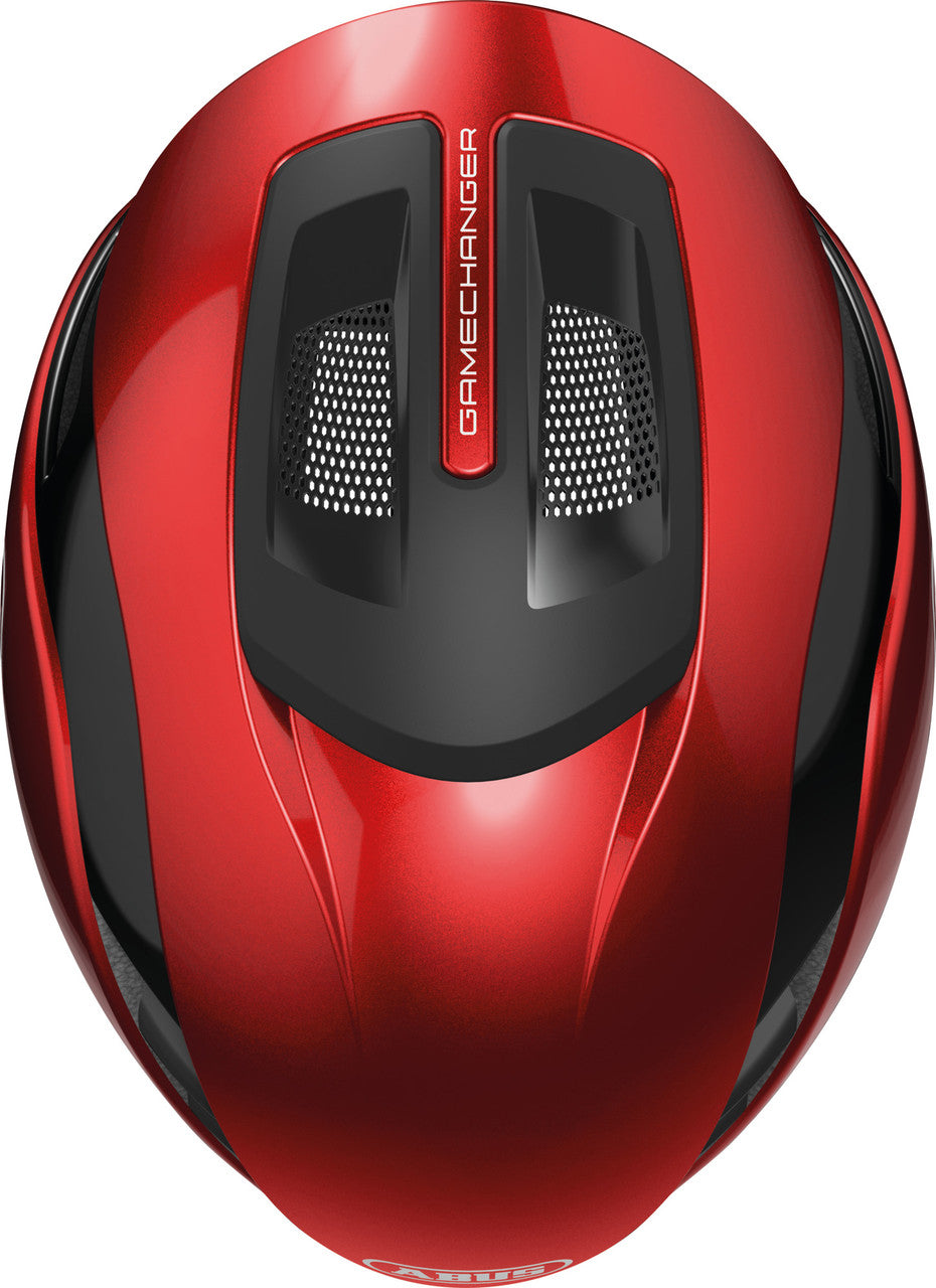 ABUS GameChanger 2.0 Road Aero Elite Helmet in Performance Red