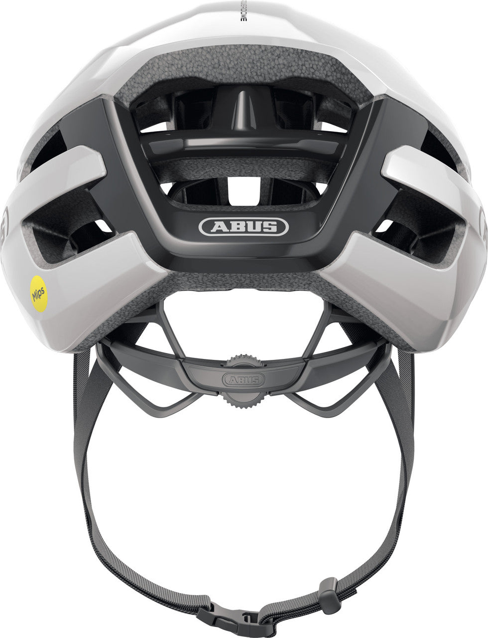 ABUS Powerdome MIPS Road Helmet in Shiny White