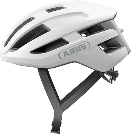 ABUS Powerdome Road Helmet in Polar White