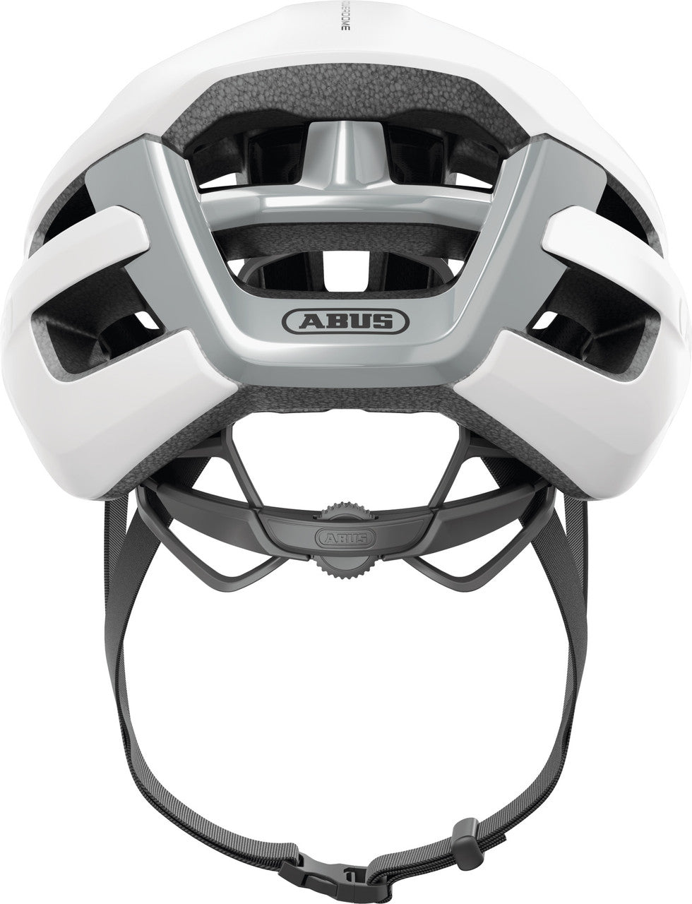 ABUS Powerdome Road Helmet in Polar White