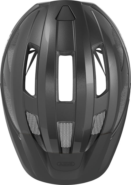 ABUS Macator Road Bicycle Helmet in Titan