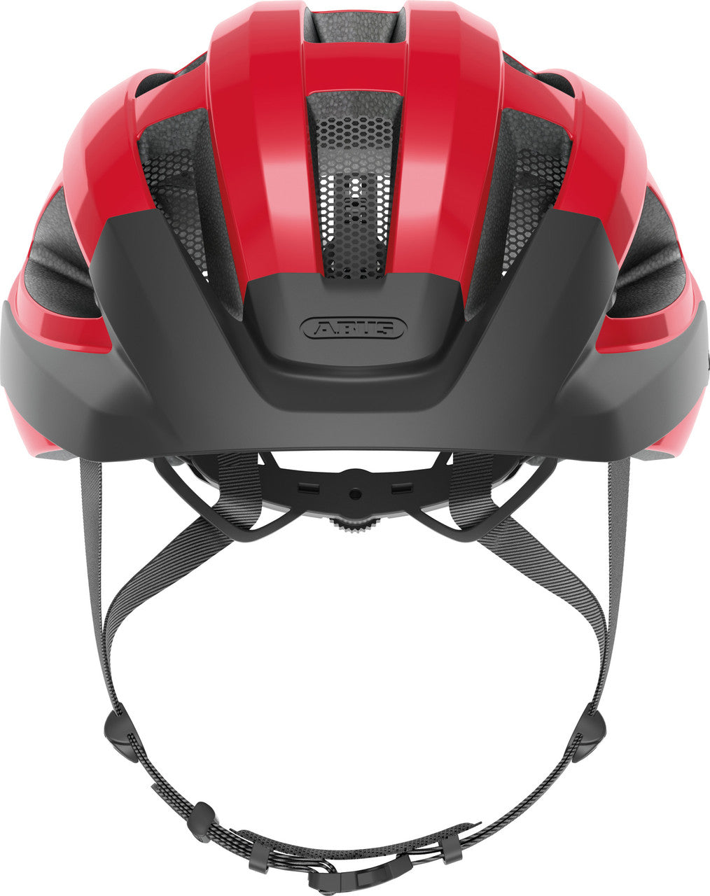 ABUS Macator Road Bicycle Helmet in Blaze Red