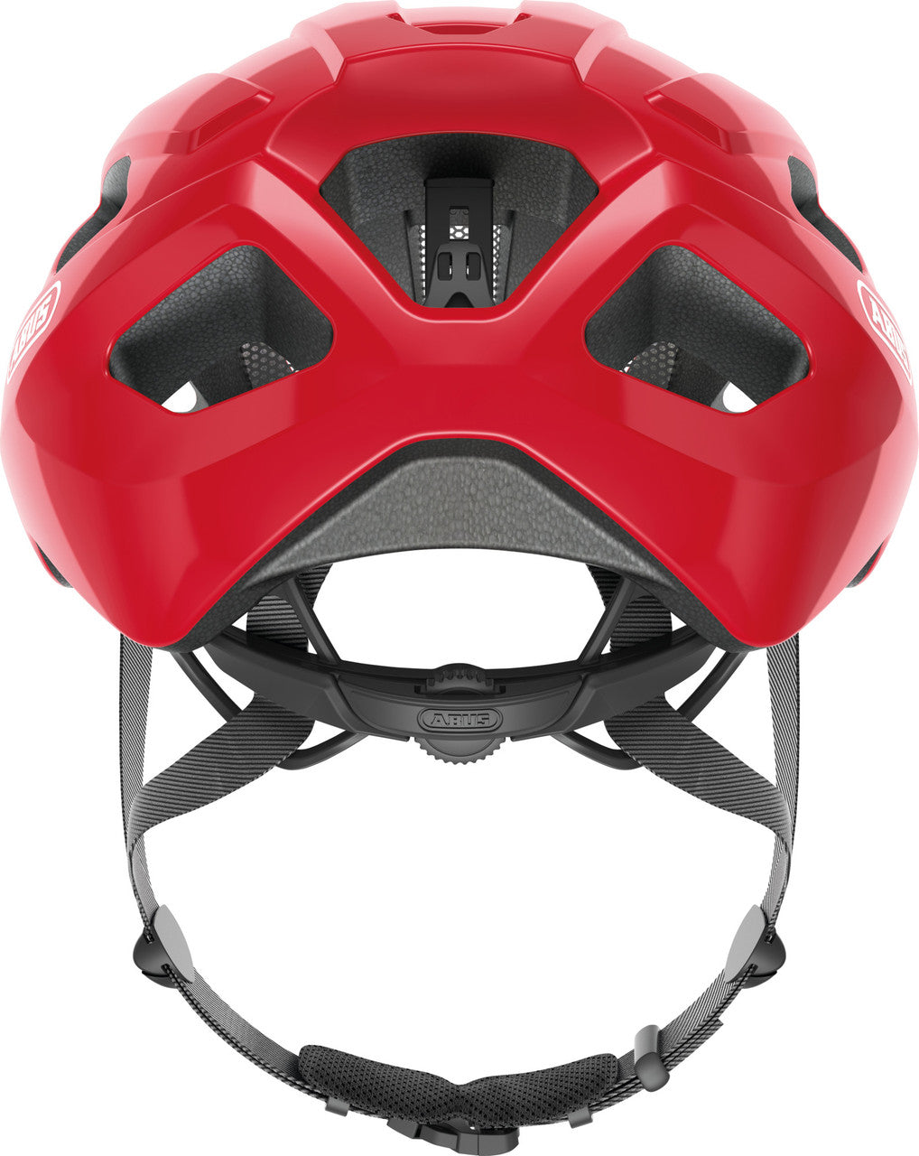 ABUS Macator Road Bicycle Helmet in Blaze Red