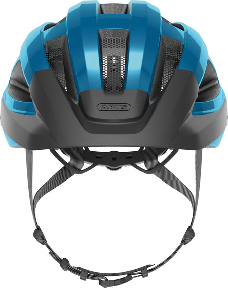 ABUS Macator Road Bicycle Helmet in Steel Blue