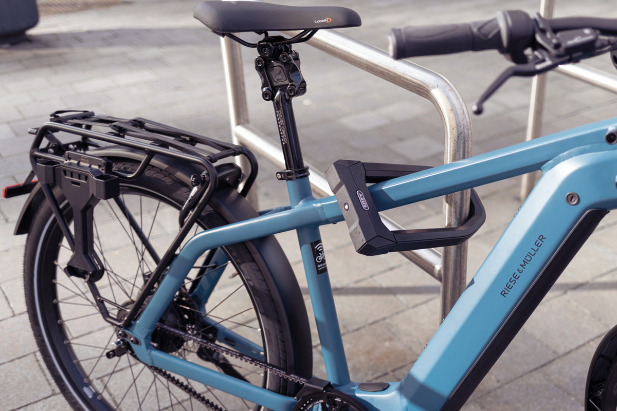 ABUS Granit Super Extreme 2500 U-Shackle Key Lock 230mm with Bracket