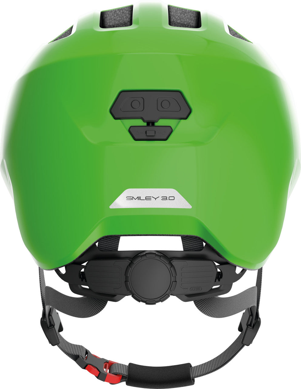 ABUS Smiley 3.0 Kids Leisure Helmet in Shiny Green