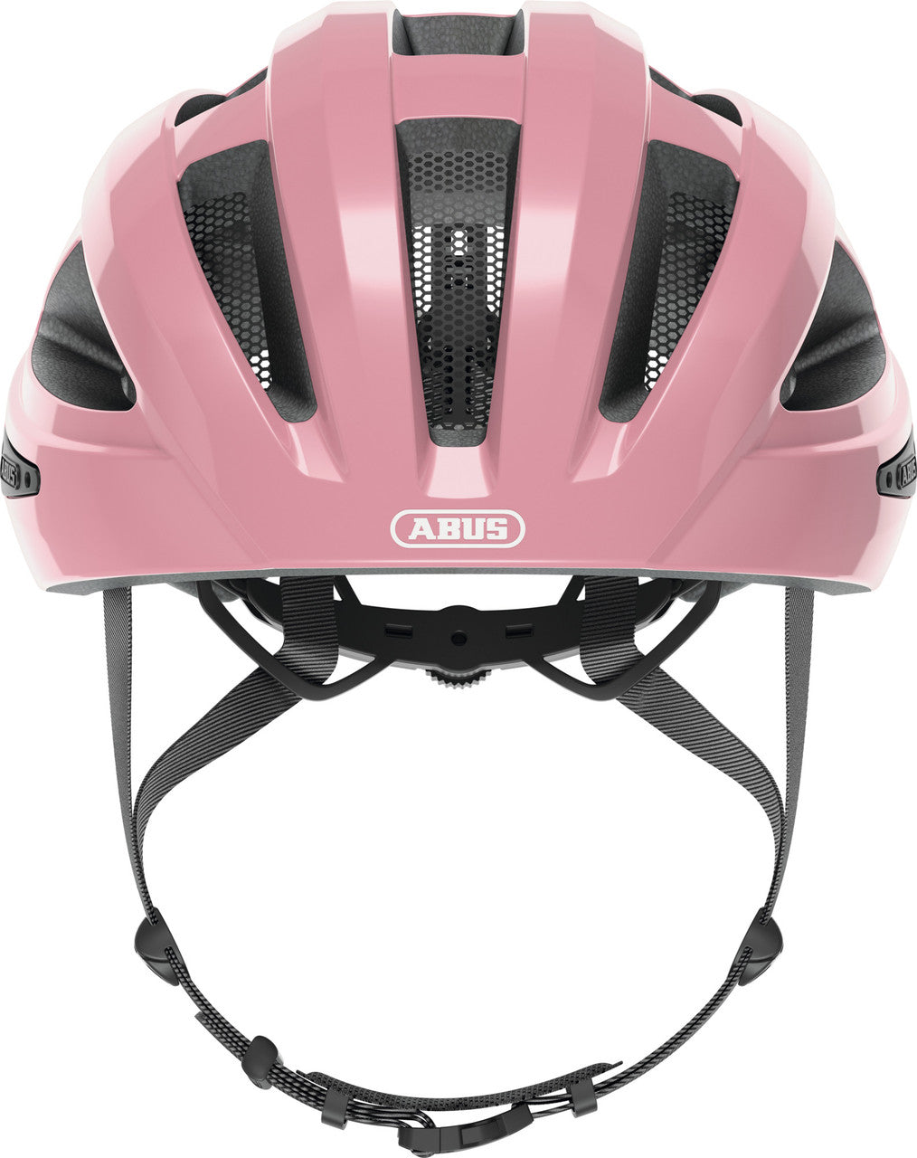ABUS Macator Road Bicycle Helmet in Shiny Rose