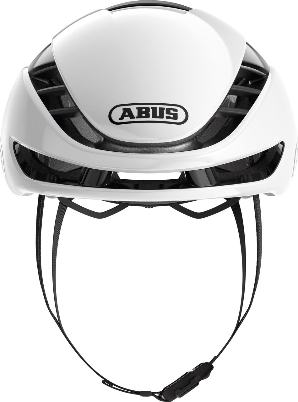 ABUS MIPS GameChanger 2.0 Road Aero Elite Bicycle Helmet in Shiny White
