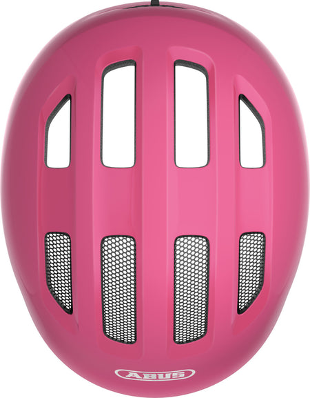 ABUS Smiley 3.0 Kids Leisure Helmet in Shiny Pink