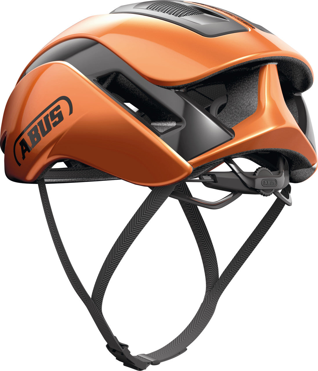 ABUS GameChanger 2.0 Road Aero Elite Helmet in Goldfish Orange