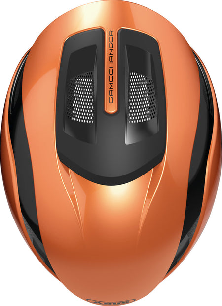 ABUS GameChanger 2.0 Road Aero Elite Helmet in Goldfish Orange