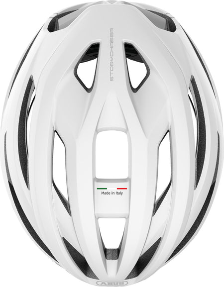 ABUS Stormchaser ACE Road Helmet in Polar White