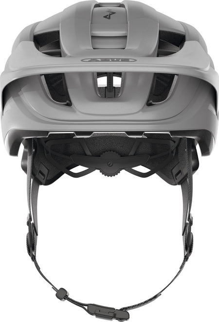 ABUS Cliffhanger MTB Bicycle Helmet | Ti Silver