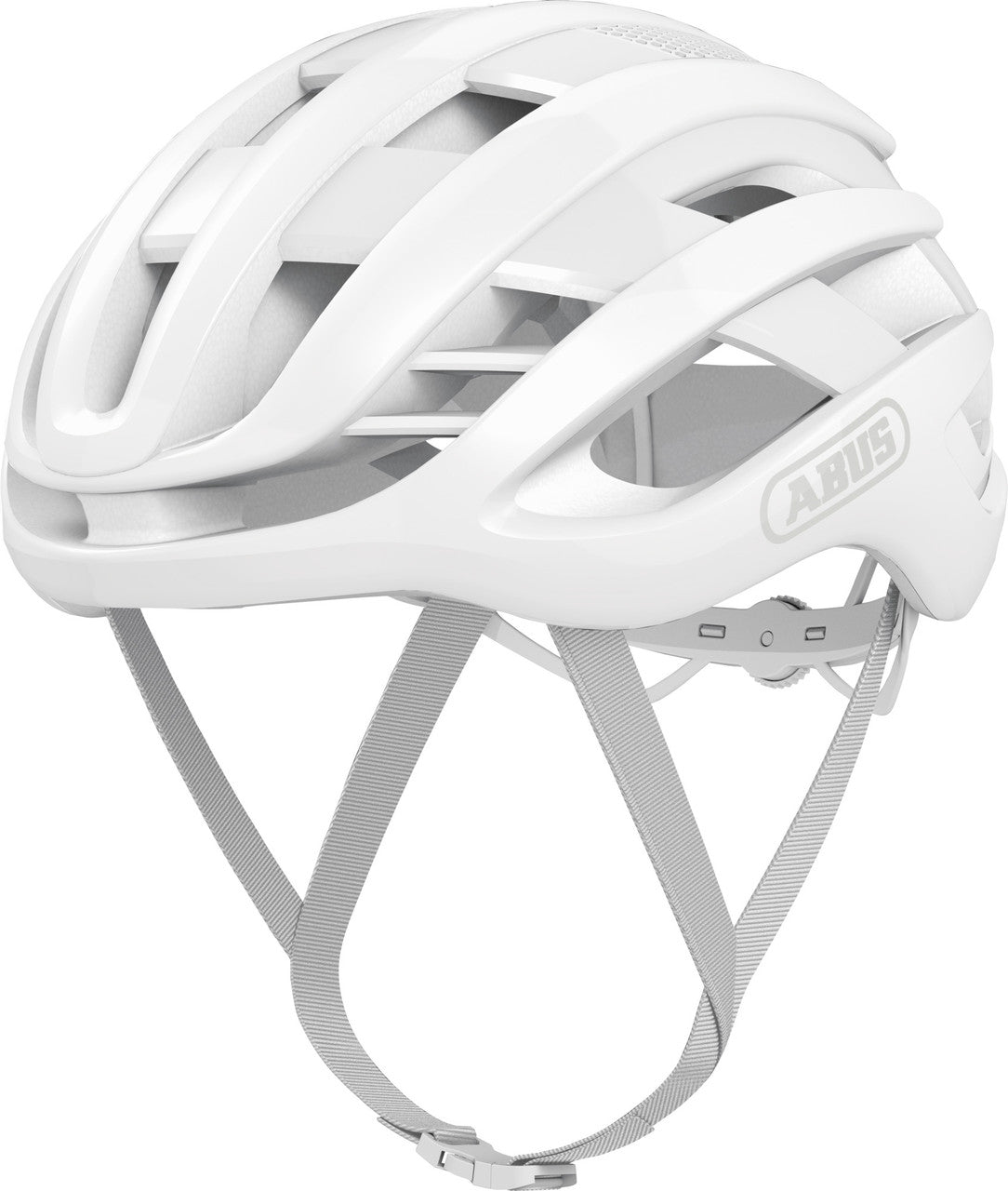 ABUS AirBreaker Elite Road Bicycle Helmet | Pure White