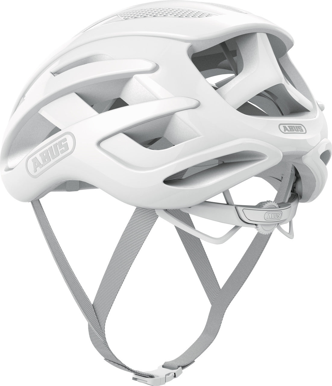 ABUS AirBreaker Elite Road Bicycle Helmet | Pure White