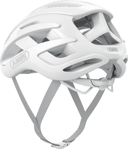 ABUS AirBreaker Elite Road Bicycle Helmet | Pure White