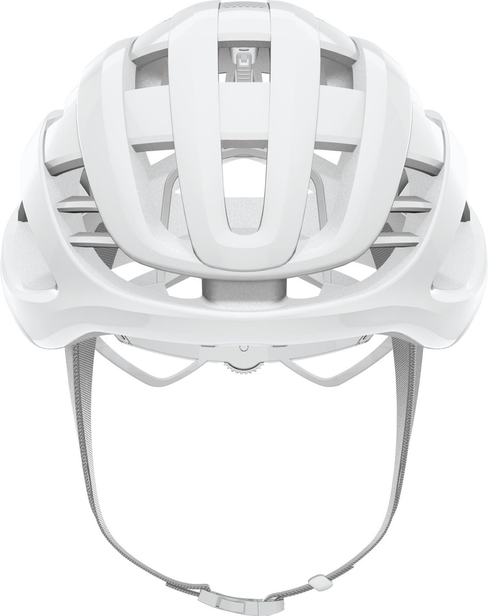 ABUS AirBreaker Elite Road Bicycle Helmet | Pure White