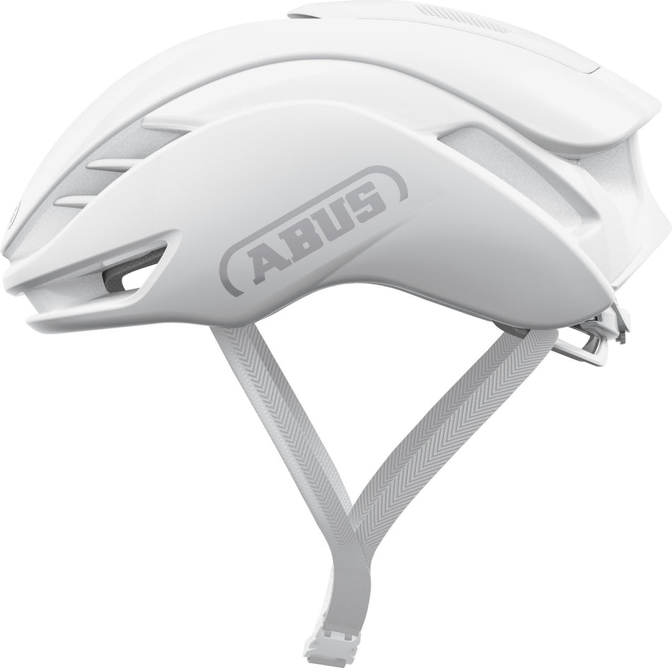 ABUS GameChanger 2.0 Road Aero Elite Helmet in Pure White