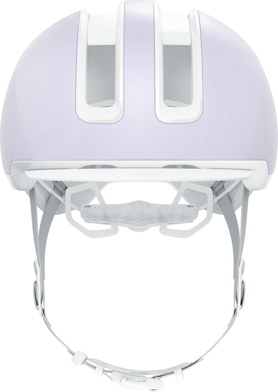 ABUS Hud-Y Pure Urban Helmet With Rear LED Light in Lavender