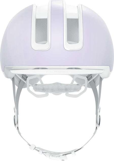 ABUS Hud-Y Pure Urban Helmet With Rear LED Light in Lavender